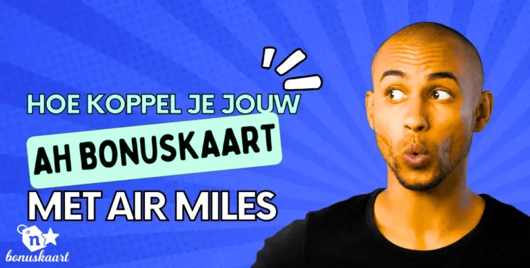 Hoofdafbeelding Over het koppelen van uw AH Bonuskaart met Air